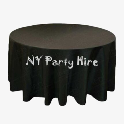 Black Table Cloth Hire