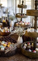 3 Tier Rustic Cake Stand - Image 2