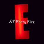 Glow Letter E / Light Up Letters