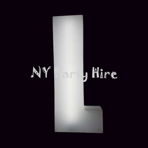 Glow Letter L / Light Up Letters / Glow Letters