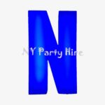 Glow Letter N / Light Up Letters / Light Up N